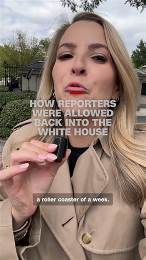 CNN's Betsy Klein breaks down what happened after President Donald Trump announced he was banning CNN, MS NOW and Politico.