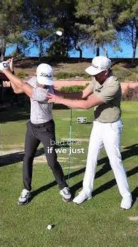 Cover the Lead Side Like This #golfswing #golftips
