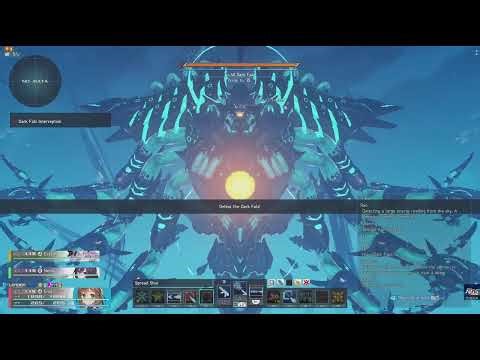 [PSO2:NGS] Clearing Lv. 40 Dark Falz UQ in 30 seconds