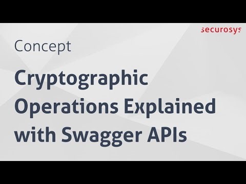 Testing Cryptographic Operations with Securosys Primus HSM Using Swagger API
