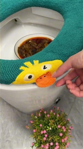 Cool Item! Clean and hygienic toilet use! #viral #gadgets #creative