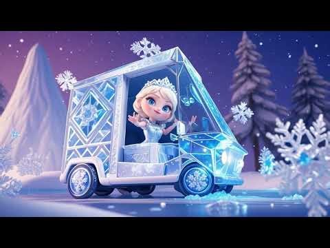 Elsa’s Ice Pattern Clap & Stomp Truck ❄️👣 | Fun Kids Song & Rhythm Activity