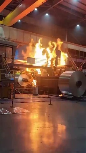 #fireprotection #industrialsafety #automation #steelplantsafety #firesuppression #safetyfirst #manufacturing #reels #industry40 | Vipin Krishna A CMIOSH,MBA(SMS),IDIP,CEM,CMT,ESG,HLT