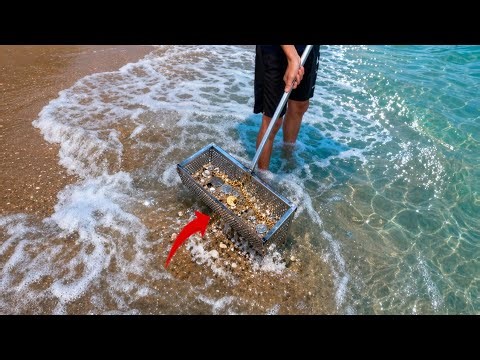 Extreme Beach Cleanup SHOCK ! Finding Hidden Gold & DIAMOND Underwater