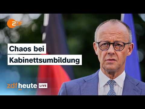 Holpriger Neustart: Unmut über missglückte Neuaufstellung | ZDFheute live