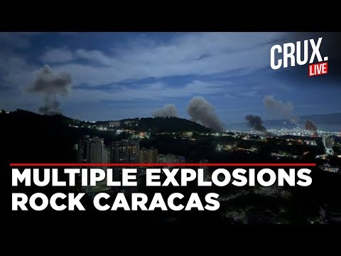 Venezuela LIVE | Multiple Blasts Near Military Site In Caracas Amid US Troop Buildup | Trump