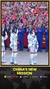 China Launches Shenzhou-23 Mission To Space Station In Major Milestone | Shorts