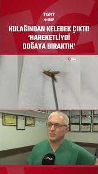 Kulağından Kelebek Çıktı! #shorts