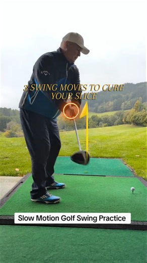 David Holloway on Instagram: "Slow Mo Golf Swing🏌️3 moves that will help fix your Slice ✅⛳ get these 3 moves correct in your golf swing and your slice is FIXED🎯 #golfswingtips #golf #howtodrivethedriver"