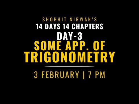 Class 10th Some Applications of Trigonometry One Shot 🔥 | Class 10 Maths Ch 9 | #14Days14Chapters