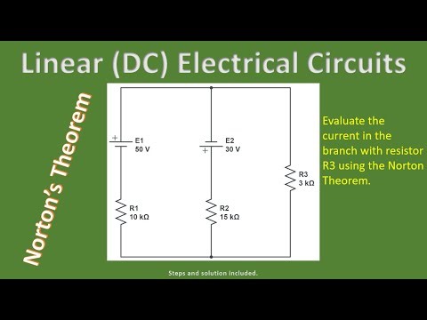 Norton Theorem Explained! - DC Electrical Circuits, Lesson 037