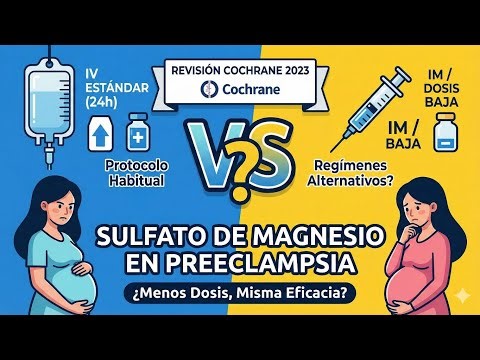 Sulfato de Magnesio en Preeclampsia: Revisión Cochrane 2023