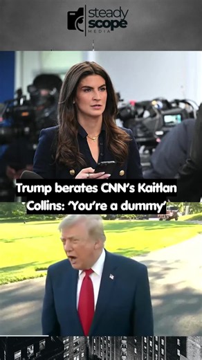 Trump targeted CNN Chief White House Correspondent Kaitlan Collins, calling her a low-IQ person when she asked about his decision to waive sanctions on Russia.