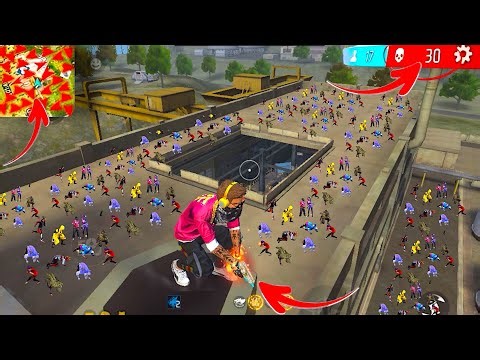 WORLD RECORD🔥LAST ZONE EPIC FIGHT KILL 20ENEMY IN LAST ZONE FACTORY ROOF BARMUDA 😱 FREE FIRE