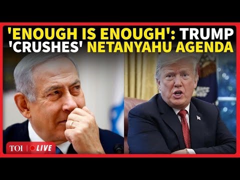 'Enough Is Enough': Trump Humiliates Netanyahu; SHOCKING Address From White House