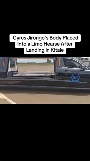Cyrus Jirongo's Body Arrives in Kitale for Funeral