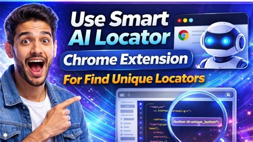 Find Unique Xpath using Smart Ai Locator | Chrome Extension for xpath Finding | Bhaumik Gohel