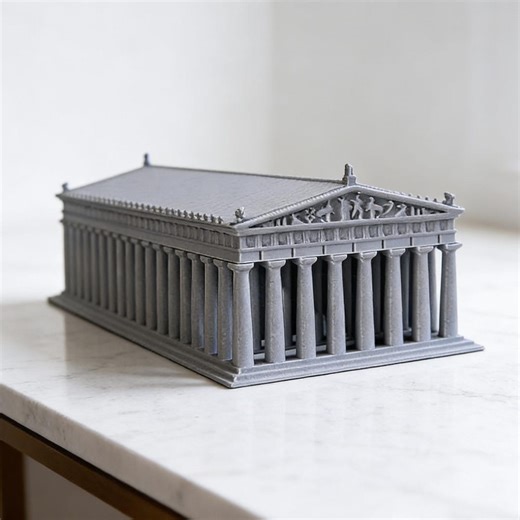 3D Printed Acropolis Model, Ancient Greek Architecture Replica, Athens Landmark Diorama - Etsy UK