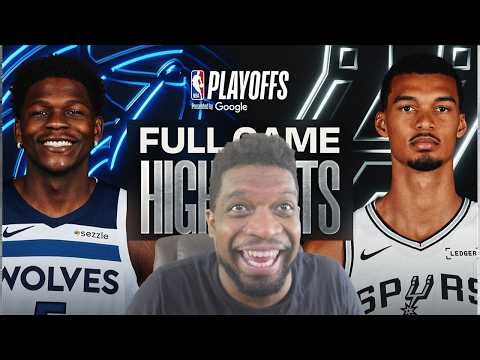 WEMBY SAID ITS OVERRR!! #6 TIMBERWOLVES at #2 SPURS | FULL GAME 5 HIGHLIGHTS | May 12, 2026