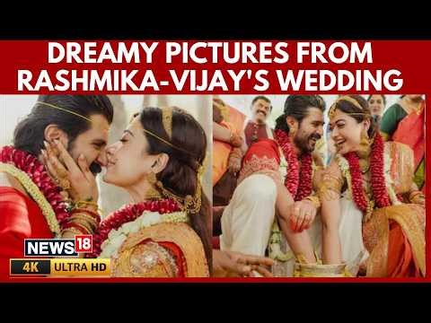 Rashmika Vijay Wedding | Couples Share Their Gorgeous Wedding Photos | Celebrity | Entertainment |4K