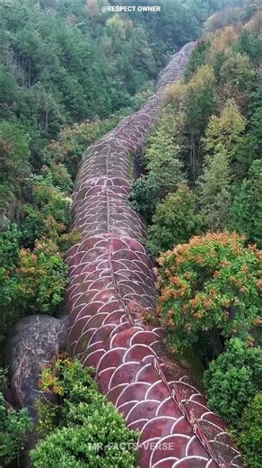 You’ll Panic When You See This Giant Snake in China😲