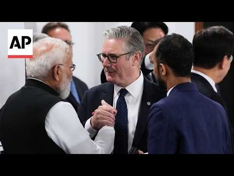 G7 summit: Trump, Macron, Modi and other world leaders discuss economy