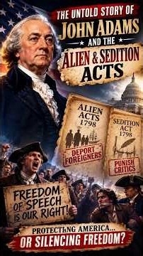Did John Adams Betray the First Amendment? #johnadams #history #freespeech