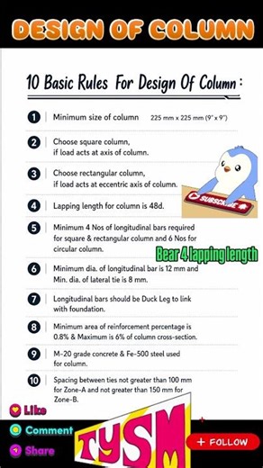 How to Design a Column? #viral #construction #trending #shortvideo #shorts