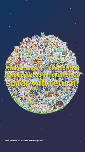 It’s the BIG 3-0, Trainers! Let’s GO and celebrate by catching as many Pokémon as you can in #PokemonGO! 🥳 The Pokémon 30th Anniversary event takes place from March 3 at 10:00 a.m. to March 9 at 8:00 p.m. local time. https://pokemongo.com/news/pokemon-30th-anniversary | Pokémon GO