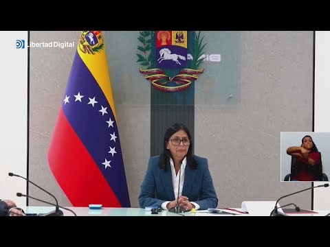 Delcy Rodríguez reaparece y dice que "hay un solo presidente y es Maduro"
