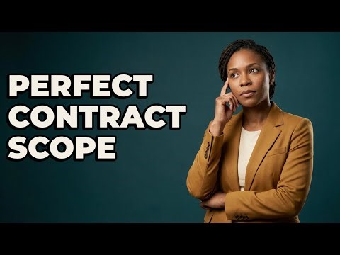 What Should Client Service Contract Scope Include?