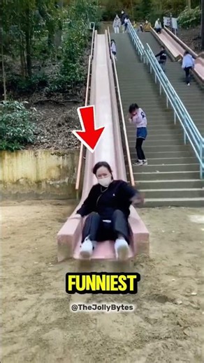 TOP 5 FUNNIEST Slide Fails Ever Caught on Camera Part 2 😂 #shorts #top5