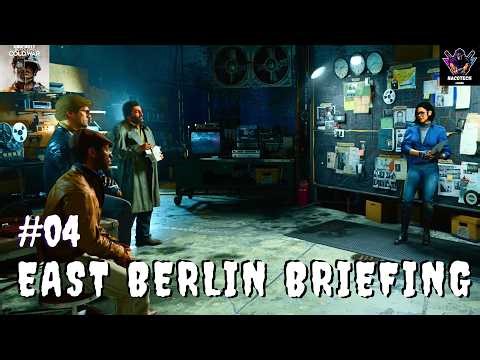 Call of Duty- Black OPS-5- Mission-4 - Cold War- East Berlin Briefing- with commentary- 4K