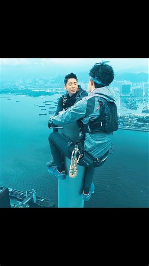 “The Rookies Movie” | Two men claimed the World's Tallest building #edit #shorts