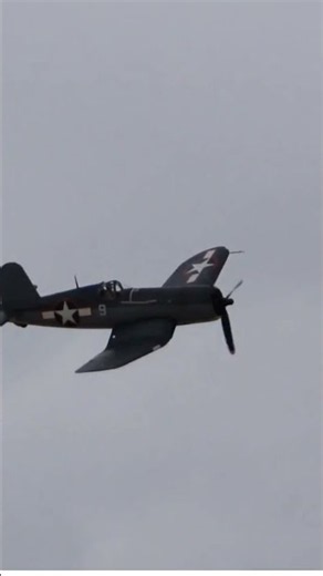 1943 Vought F4U-1A Corsair: Flyby