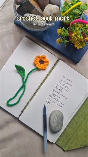 crochet bookmark #shorts #diy #craft