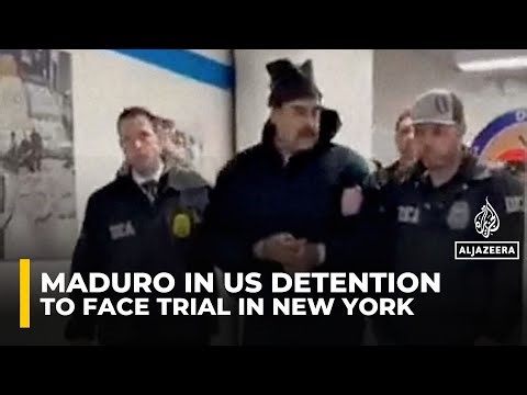 Maduro brought to New York after being seized by US in Venezuela