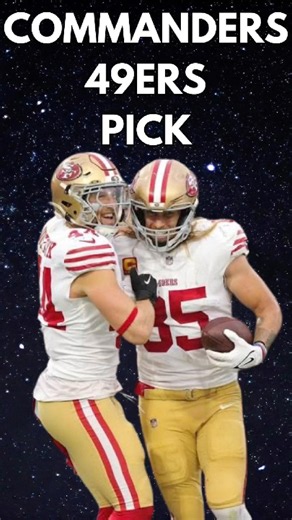 NFL Monday Night Football Pick - Washington Commanders vs San Francisco 49ers 🏈
