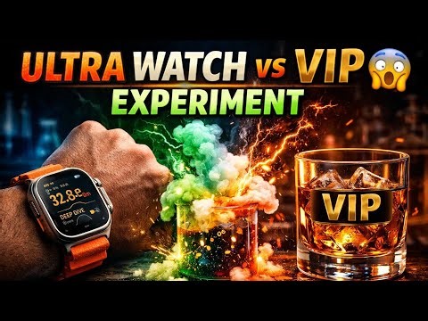 Ultra watch vs vip experimental | don't try your 🏠 | adventure journy