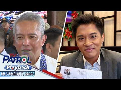 TV Patrol Playback | October 7, 2026