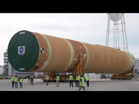 Rocket for Artemis III mission starts journey to Cape Canaveral