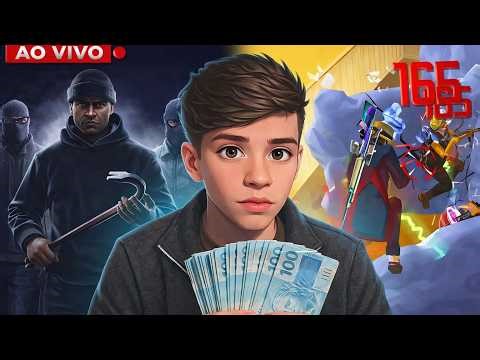 ESTAMOS ON! FREE FIRE E CRIME SIMULATOR MAIS TARDE!!!