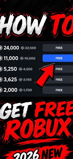 How To Get FREE ROBUX in 2026... (Real)