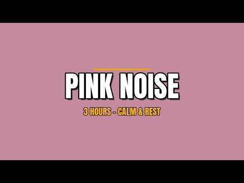 3 Hour Pink Noise (No Ads) — Softer Than White, Perfect for Deep Sleep