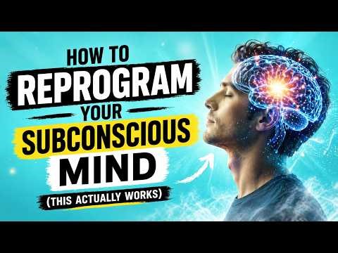 How to Reprogram Your Subconscious Mind (This Actually Works)