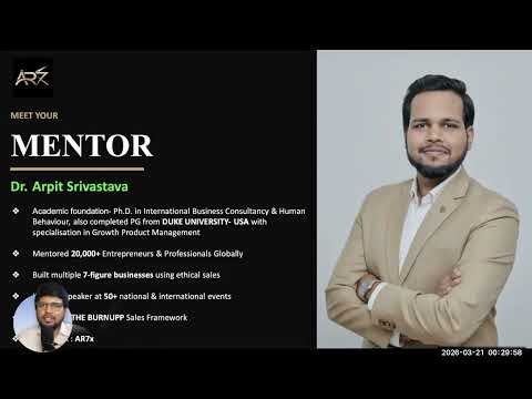 Objection Handling Mastery - ACD framework| Dr. Arpit Srivastava