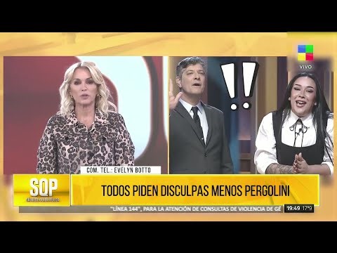 🔴 TODOS PIDEN DISCULPAS MENOS PERGOLINI