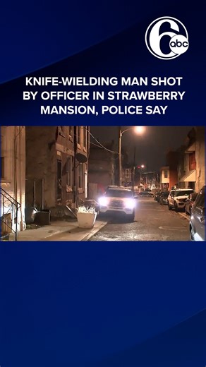 6abc on Instagram: "A man was shot during a confrontation with police officers in the Strawberry Mansion section of Philadelphia early Wednesday morning."