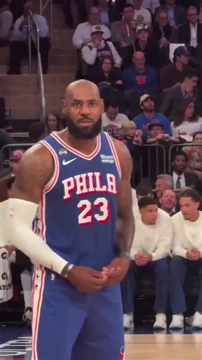 LeBron James loses his cool after fan taunt