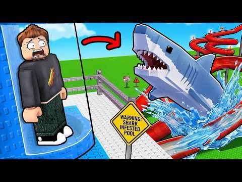 I BUILT the MOST DANGEROUS Water Park in Roblox…